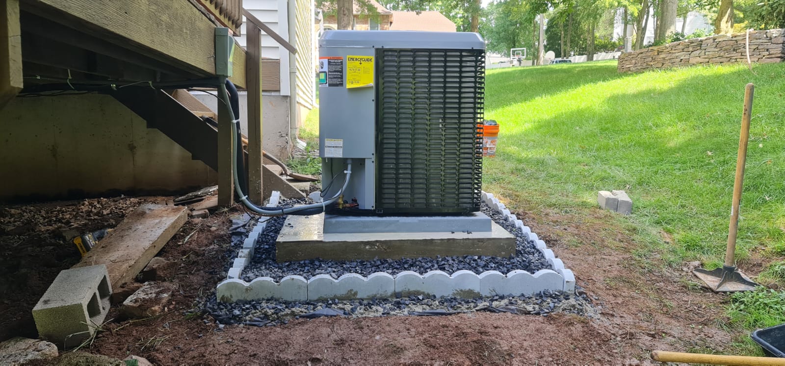 HVAC installation and repair work