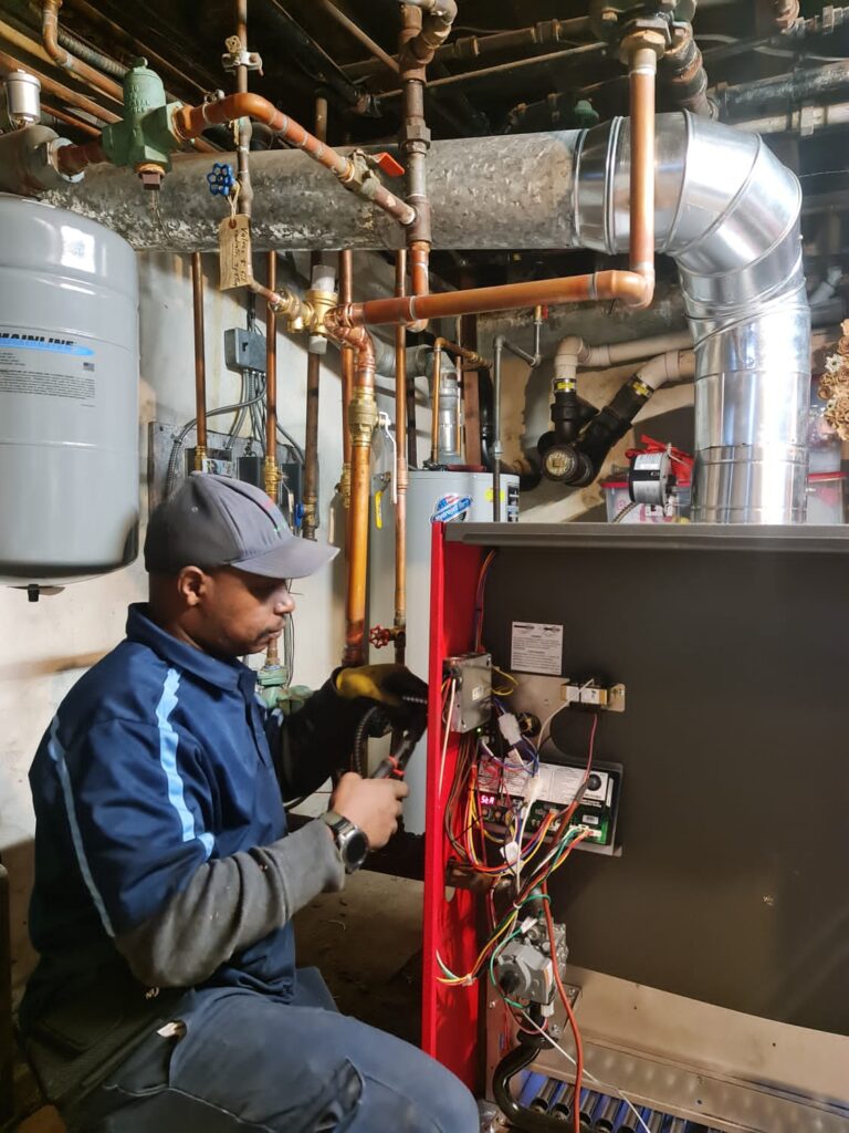 Plumbing work